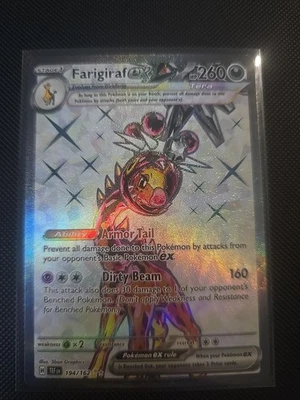 Farigiraf ex 194/162 Sv05: Temporal Forces Holo Pokemon TCG - Image 1 of 4