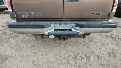 1992-1999 Chevy Suburban Rear Bumper Assembly With Brackets Oem Chrome Step - Image 1 of 4