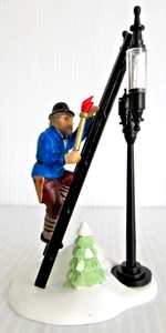 DEPT 56 "LÁMPARA CON LÁMPARA" ~ (JUEGO DE 2) ~ (1989) ~ ** DICKENS' VILLAGE ** - Imagen 1 de 15