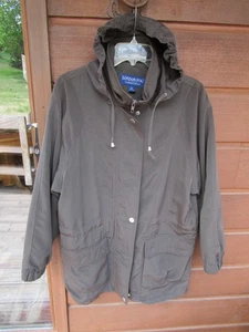 LONDON FOG LIMITED EDITION WOMENS SMALL REGULAR DARK BROWN JACKET COAT - Picture 1 of 9