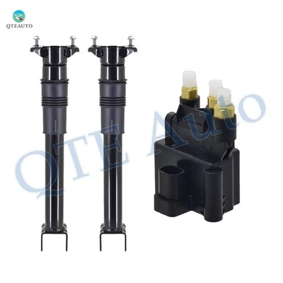 Conjunto 3 válvulas de suspensão a ar bloco-choque de ar traseiro para 2007-2009 Mercedes-Benz R320 - Imagem 1 de 4