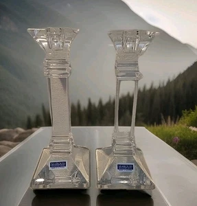 Marquis by Waterford eleganter Treviso 8" Kerzenständer, 2er Set (neu mit Etikett) - Bild 1 von 24