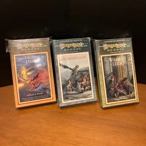 Vintage DragonLance: 1988 First Edition Heroes I Trilogy, Dungeons & Dragons VG - Picture 1 of 8