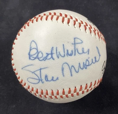 Stan Musial Signed Baseball Official St. Louis Cardinals HOF Autograph TPG #1 - Image 1 of 4