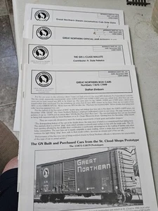 Great Northern (GN) Reference Sheets 331-334 (4 Total)(Used) - Picture 1 of 6