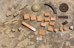 Lego Brown Tan Piece Lot - Picture 1 of 3