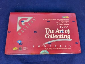 1997 Topps Gallery Football Box Factory Sealed - Picture 1 of 6