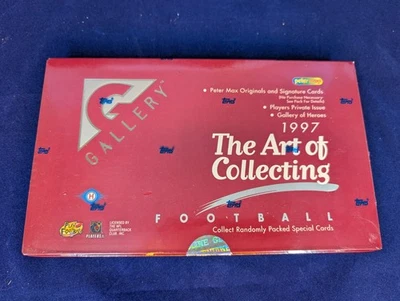 1997 Topps Gallery Football Box Factory Sealed - Image 1 of 4