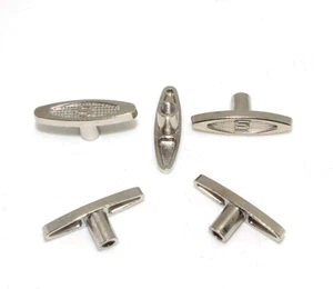 5 Piezas 8Mm 0.35" Bobinadora de Metal Plateado Barra en T Llaves de Bobinado de Repuesto para Windup Jew - Imagen 1 de 12