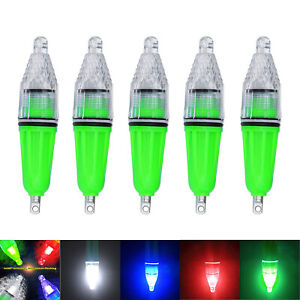 LED Fishing Light Underwater Deep Drop Boat Fish Light Attracting Lures Squids