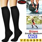 COMPRESSION FLIGHT SOCKS UNISEX MIRACLE TRAVEL ANTI SWELLING FATIGUE DVT SUPPORT