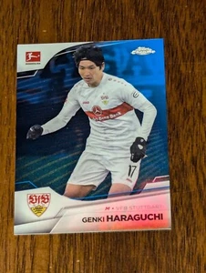 2022-23 Topps Chrome Bundesliga #92 Genki Haraguchi #'d  /180 Blue Refractor - Picture 1 of 2