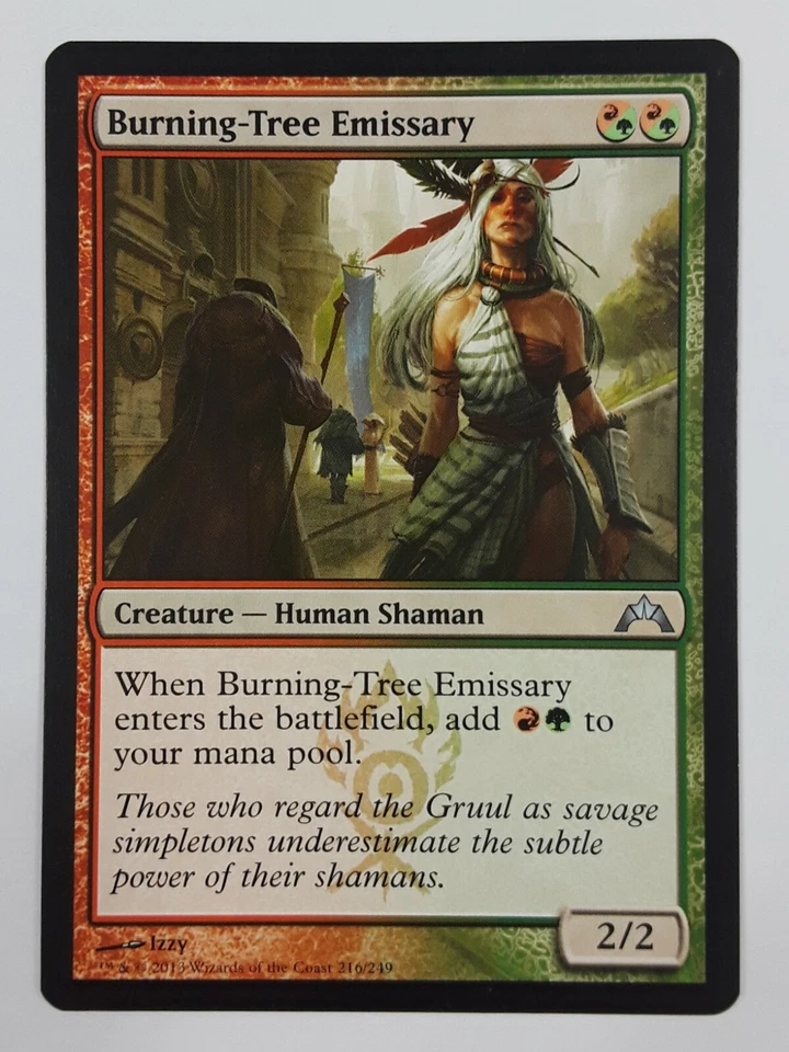 MTG Burning-Tree Emissary Gatecrash Regular Uncommon - Image 1 of 1