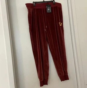 True Religion Jogginghose Velour Logo Marken Größe 3XL - Bild 1 von 5