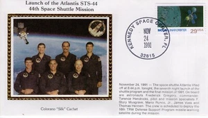 LAUNCH OF THE ATLANTIS STS-44 - KENNEDY SPACE CENTER, FL  1991  FDC17980 - Picture 1 of 1
