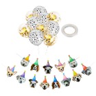  Paper Dog Party Hanging Flag Pet Happy Birthday Ballons Pets Banner