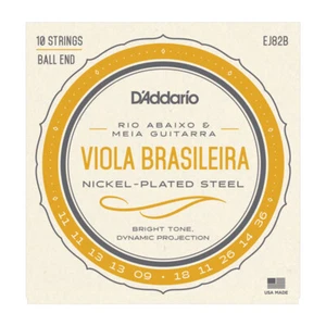 D'Addario EJ82B Nickel Plated Steel Viola Brasileira strings; gauges 11-36 - Picture 1 of 2
