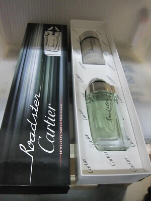 JUEGO DE 2 PIEZAS ROADSTER by CARTIER: 3,3 oz EDT spray + 2,5 desodorante sin alcohol Foto 1 de 4