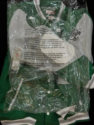 Jaqueta Mitchell Ness Philadelphia Eagles nova com etiquetas Princesa Diana Varsity Tamanho: GRANDE - Imagem 1 de 4