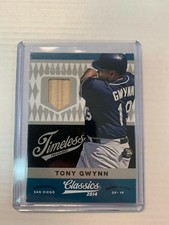 Tony Gwynn 2014 Classics Bat Relic Card #23 Serial #05/99
