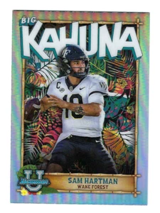 SAM HARTMAN 2022 BOWMAN UNIVERSITY CHROME BIG KAHUNA REFRACTOR - SSP CASE HIT! - Picture 1 of 1