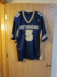 Camiseta deportiva cosida Playmaker Top of the World de los Pittsburgh Panthers #5 XXL 2XL USADA EN EXCELENTE ESTADO - Imagen 1 de 4