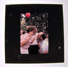 1960 Vintage 35mm Slide Film Photograph Company Picnic Game Pairs Candy Exchange