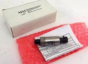 MSI Pressure Transducer 2001705 Model MSP-600-03K-P-3-D-4-0394 3000 Psi - Picture 1 of 3