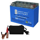 Mighty Max Y50-N18L-A3 Maintenance Free GEL Battery + 12V 4Amp Charger