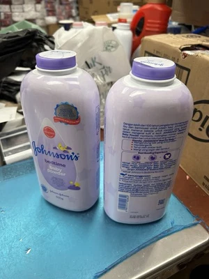 Johnson’s Baby Powder Talc 500g Bedtime Pack Of 2 - Image 1 of 2