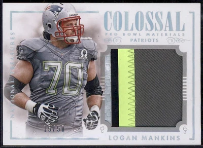 National Treasures Colossal Pro Bowl Materials Prime Logan Mankins 2014/50 Foto 1 de 2