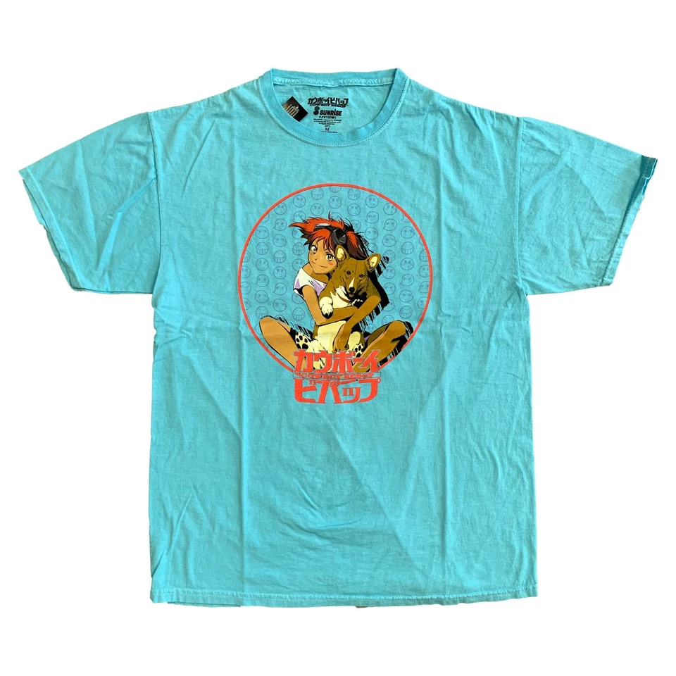 Camiseta Cowboy Bebop Ed And Ein Anime Adulto Foto 1 de 1