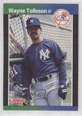 1989 Donruss Wayne Tolleson (*Denotes* on Back) #659 - Image 1 of 2