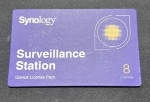 Synology Llave de licencia de 8 cámaras para estación de vigilancia (CLP8) - Imagen 1 de 1