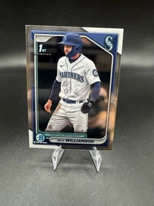 2024 Bowman Chrome 1st Bowman #BCP-67 Ben Williamson Seattle Mariners - Picture 1 of 2