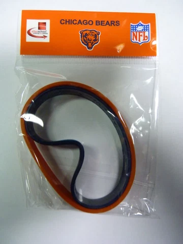 Chicago Bears 2 Rubber Wristbands New Cover