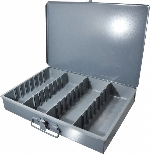 Durham 215-95 Adjustable Steel Compartment Box 13-3/8" W x 9-1/4" D x 2-1/8" H - Image 1 of 1