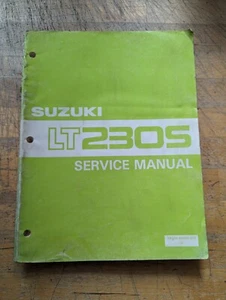 1985 Suzuki LT230S Service Manual - Picture 1 of 8