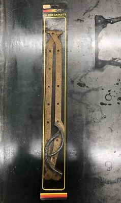 NOS Mr Gasket Oil Pan Gasket 189 Set 75-79 Small Block Chevy Vintage - Image 1 of 4