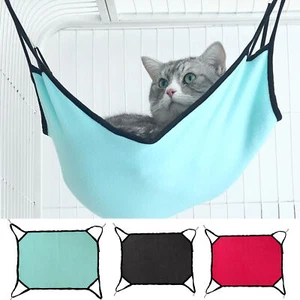 Cat Hangings Bed Reversible Double Layer Pet Cage Hammock For Kitten Ferret - Picture 1 of 15