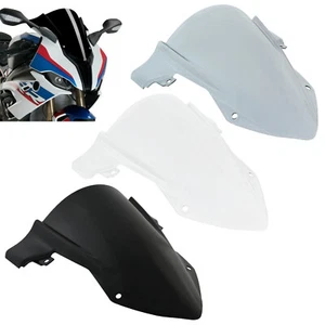 Double Bubble Windshield Windscreen Screen Shield For BMW S1000RR K67 2019-2022 - Picture 1 of 20
