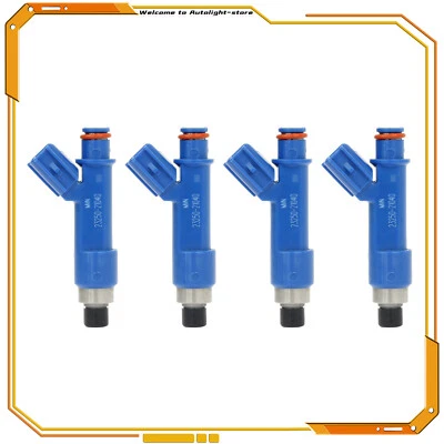 Set of 4 Fuel Injectors For Toyota Yaris 1.5L 2006-2010 23250-21040 Foto 1 de 4