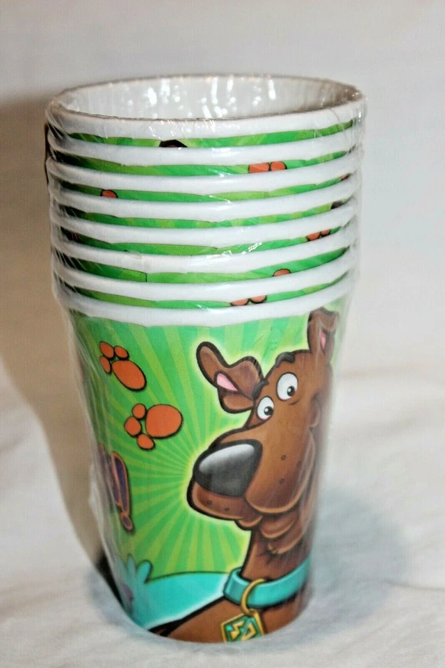 全新 包装 SCOOBY DOO 8- CUPS 派对用品    — 第 1/1 张图片