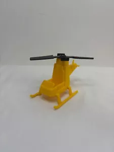 Vintage Fisher-Price Little People Yellow Helicopter - Picture 1 of 4