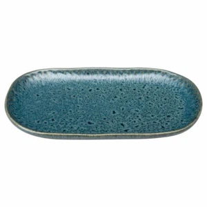 Leonardo serving plate Matera, serving plate, ceramic, blue, 22 x 12 cm, 022845 - Picture 1 of 3