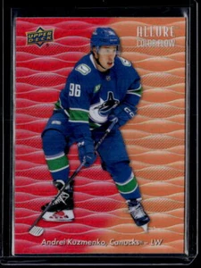 2023-24 Upper Deck UD Allure #CF-8 Andrei Kuzmenko Red Orange Color Flow - Picture 1 of 2