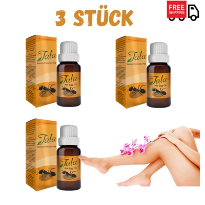 Tala Ameisen Ei Öl Ameisenöl Ant Egg Oil Haarentfernung, hair removal 3x Tüy