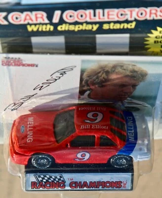 1989 Coll Series 1 Racing Champions Nascar BILL ELLIOT #9 Melling Ford 1:64 NIP - Image 1 of 4