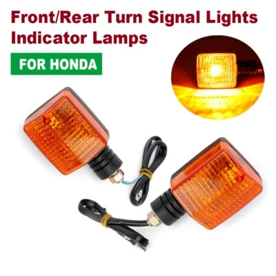 Luces indicadoras de señal de giro delanteras/traseras dobles para HONDA XR 250L 650L CB125/dos Foto 1 de 4
