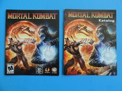 PLAYSTATION 3 MORTAL KOMBAT INSTRUCTION MANUAL **NO GAME INCLUDED** - Image 1 of 2